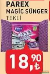 PAREX MAGİC BULAŞIK SÜNGERİ TEKLİ